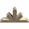 Ekena Millwork Saratoga Rough Sawn Timber Gable Bracket, Douglas Fir, 48"W x 30"H x 6"D x 6"F, 15/12 Pitch GBW048X30X0606SAR00RDF - alternate 3